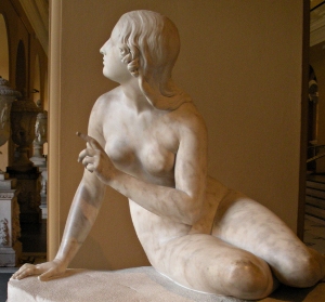 Bailey Sculpture of Eve, Victoria & Albert Museum London - Travel England